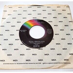 Olivia Newton-John ‎- Sam / I'll Bet You A Kangaroo - MCA 45 RPM 7" Vinyl '76
